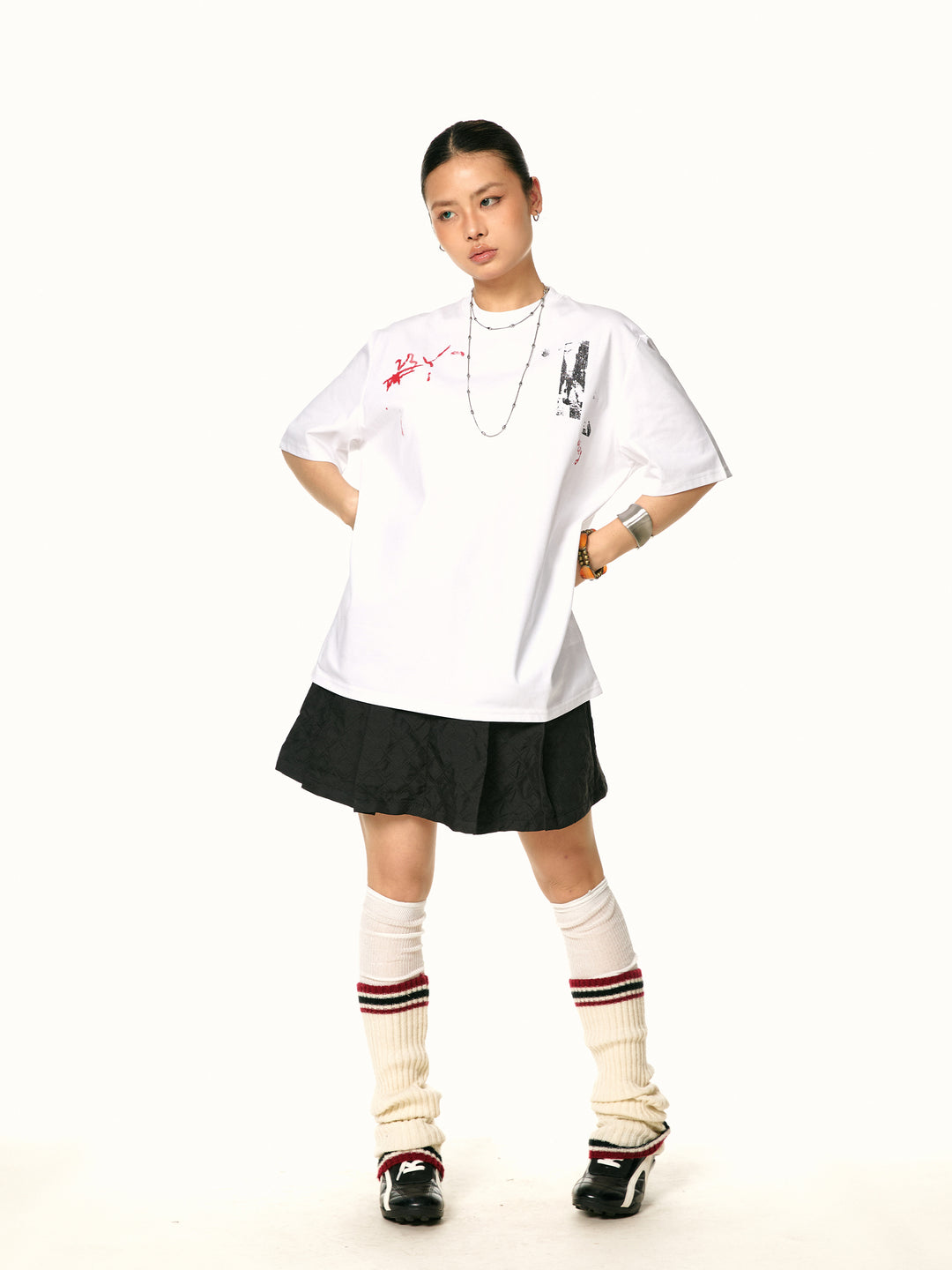 Retro Graphic Short-Sleeve T-Shirt