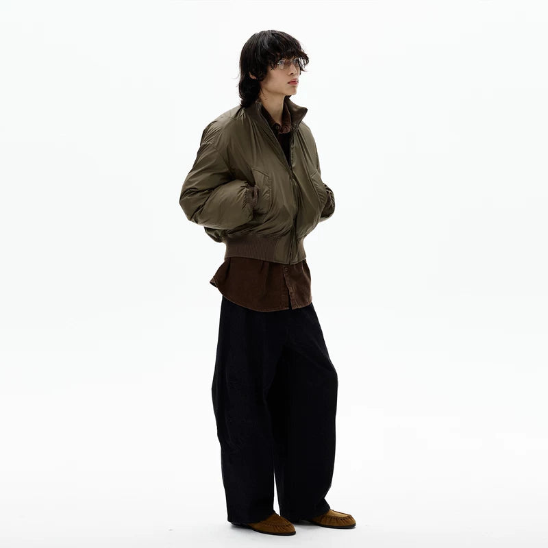 Retro Wijde Pijp Losse Pasvorm Jeans Broek 