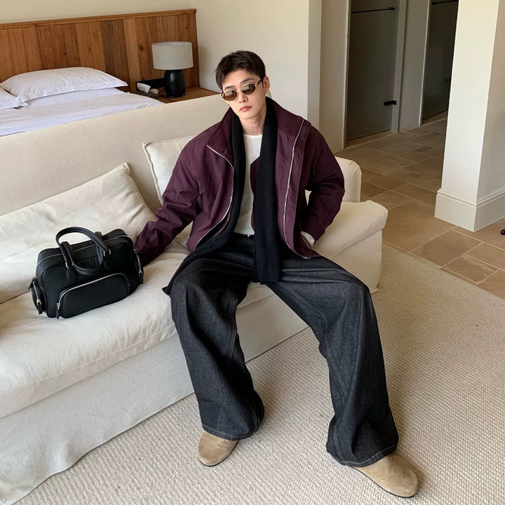 Gequilted Harrington Oversized Katoenen Jas 