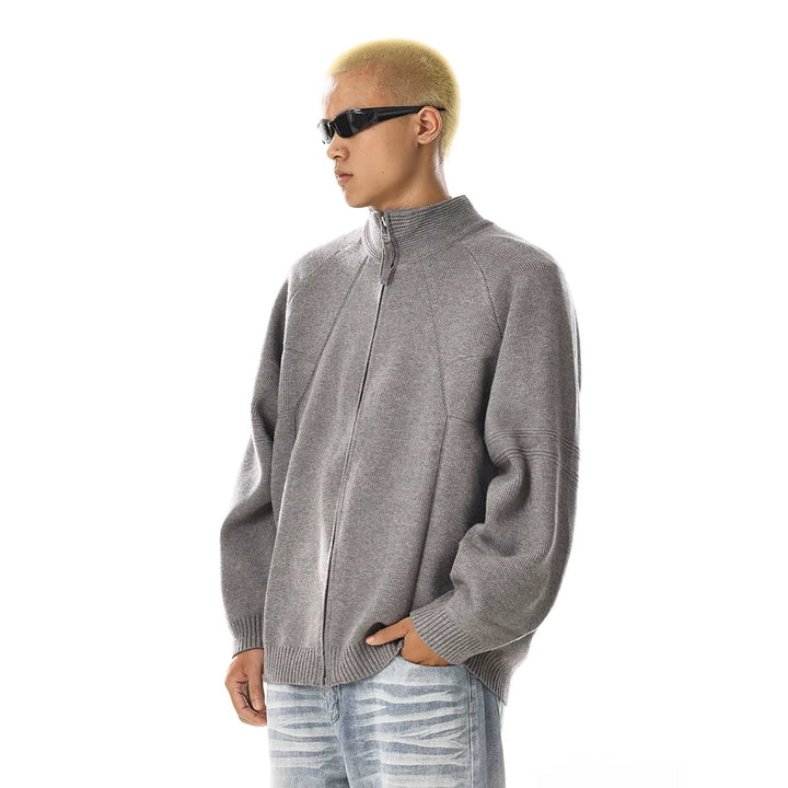 니트 집업 카디건 스웨터 자켓 