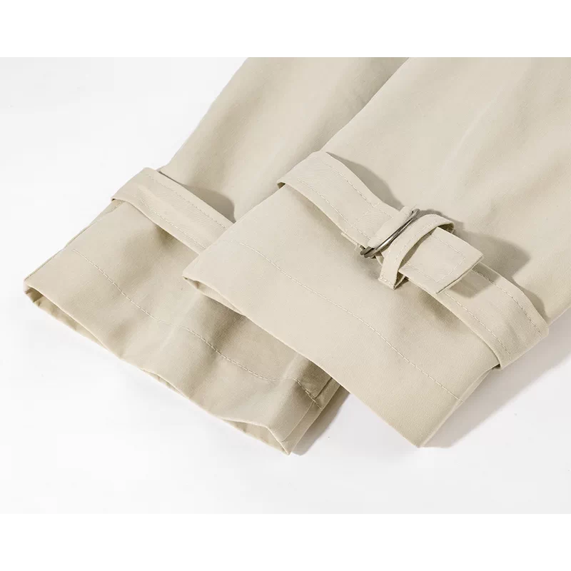 Korean Style Long Commuter Trench Coat