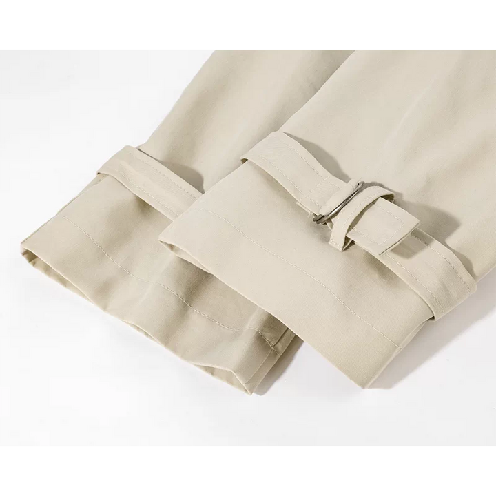 Korean Style Long Commuter Trench Coat