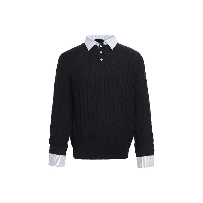 סוודר פיסתיים מחוטים סרוגים 