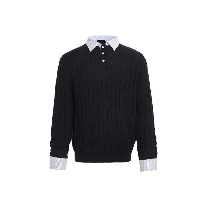 סוודר פיסתיים מחוטים סרוגים 