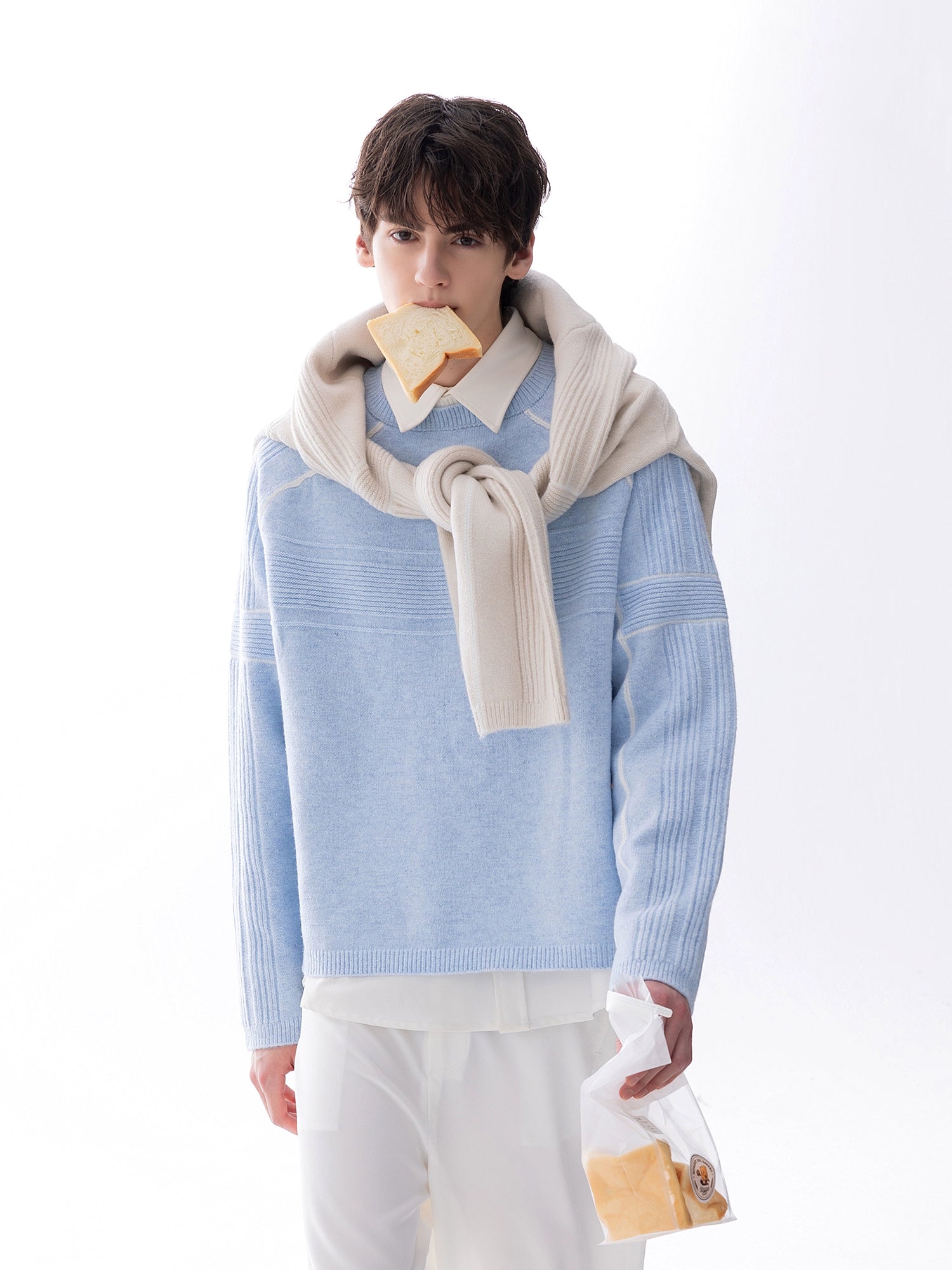 Alpaka Karışımı Triko Kazak 