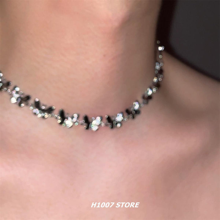 Butterfly Metal Clavicle Necklace
