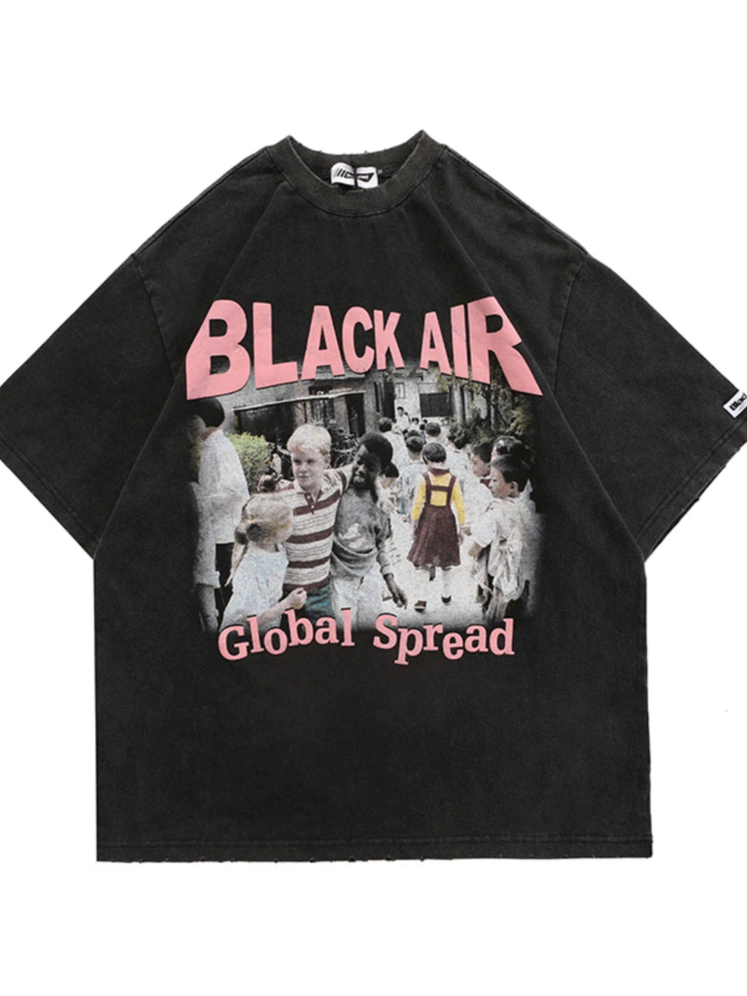 Loose Cotton Graphic T-shirt
