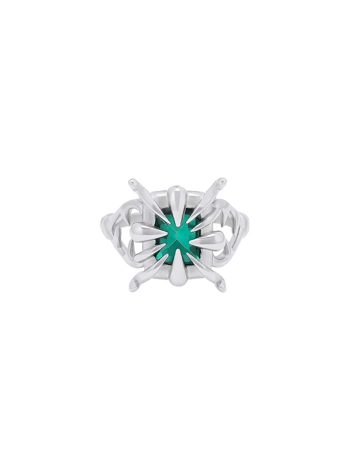 Green Zircon Ring