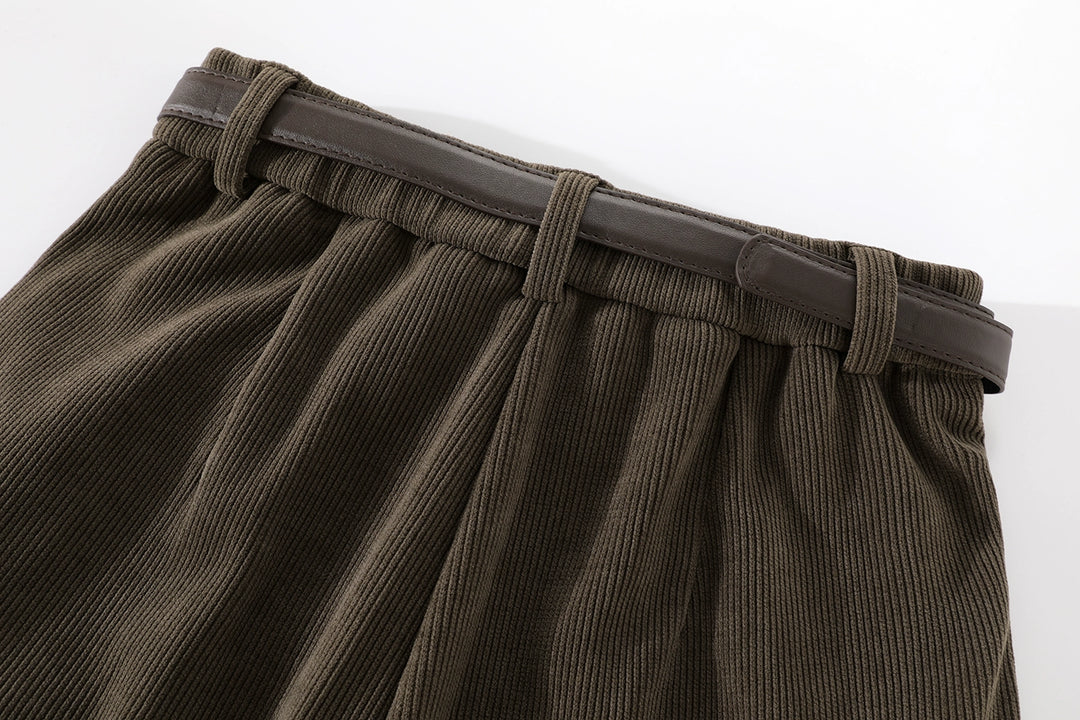 High Waist Wide Leg Casual Pants
