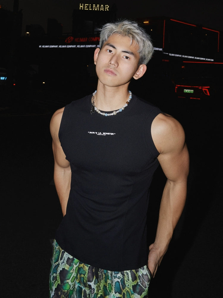 Casual Slim Fit Sleeveless Sports Vest