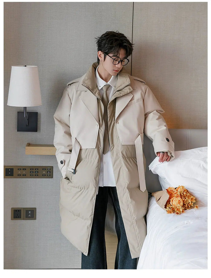 Cotton Padded Long Coat