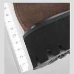 Suede Thick-Soled Derby Shoes