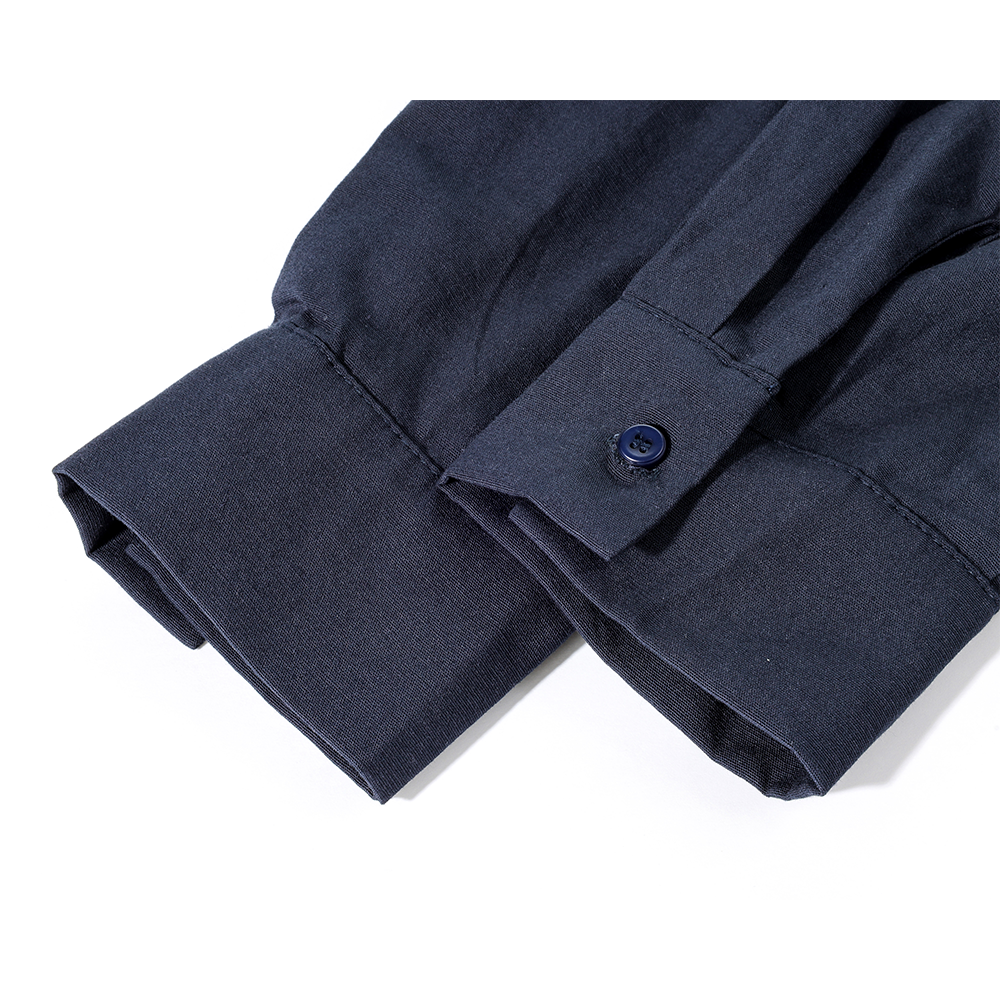 Loose Polo Collar Button Shirt