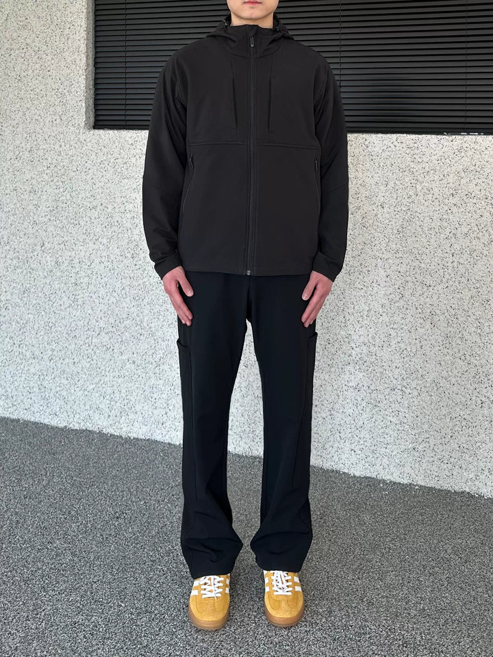 Calças de Loungewear em Fleece com Zíper Lateral 