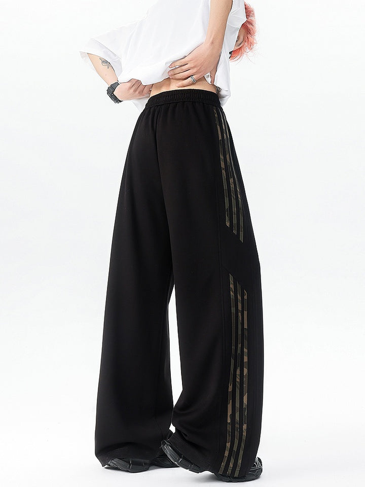 Three-Bar Hip-Hop Casual Pants