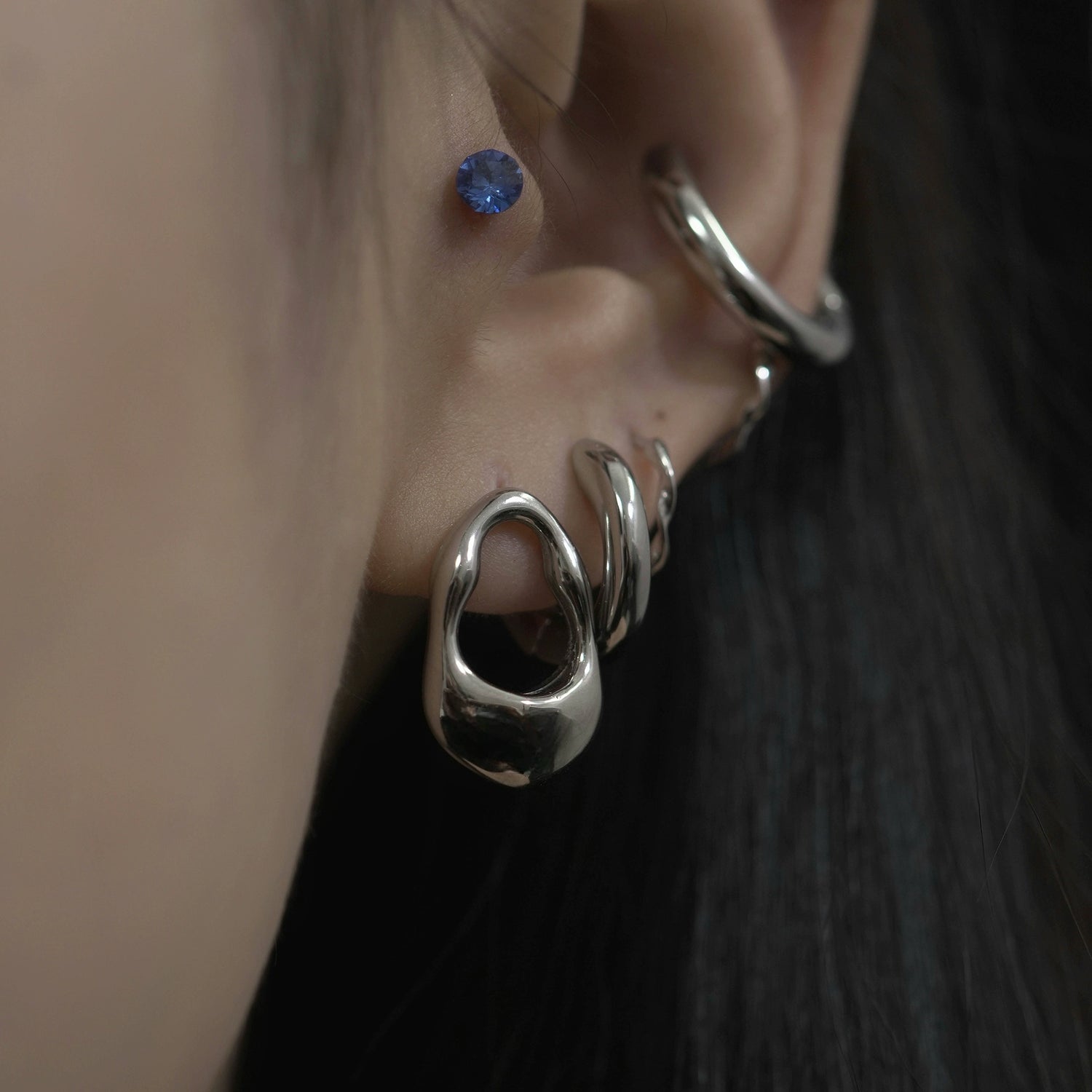 Irregular Geometric Earrings