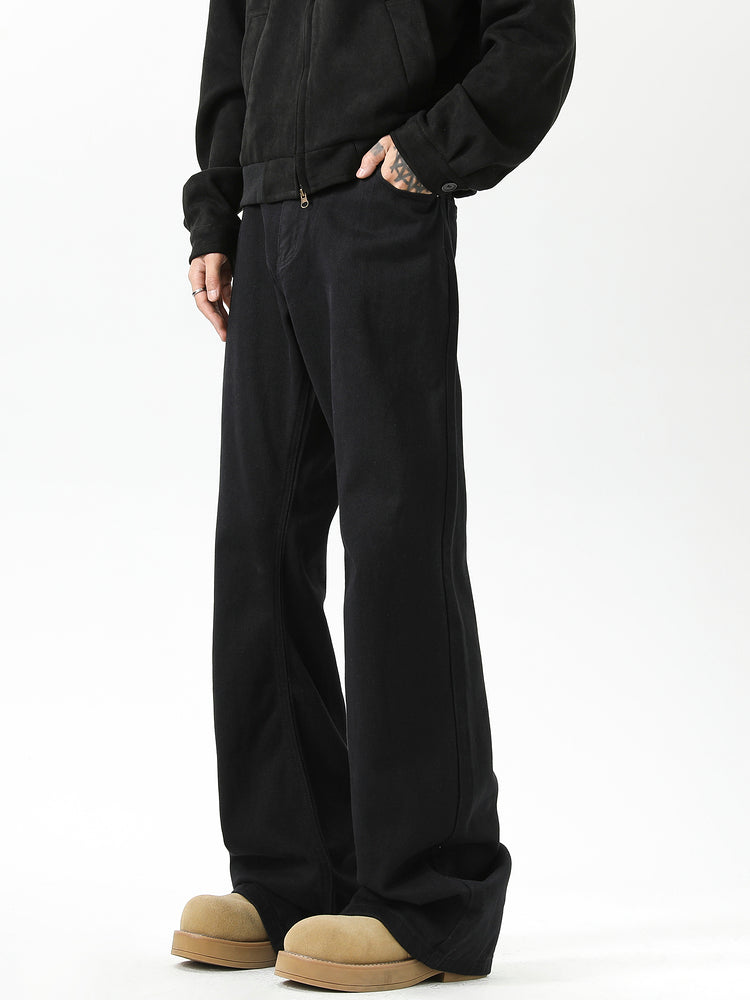 Street Style Loose Fit Flared Jeans