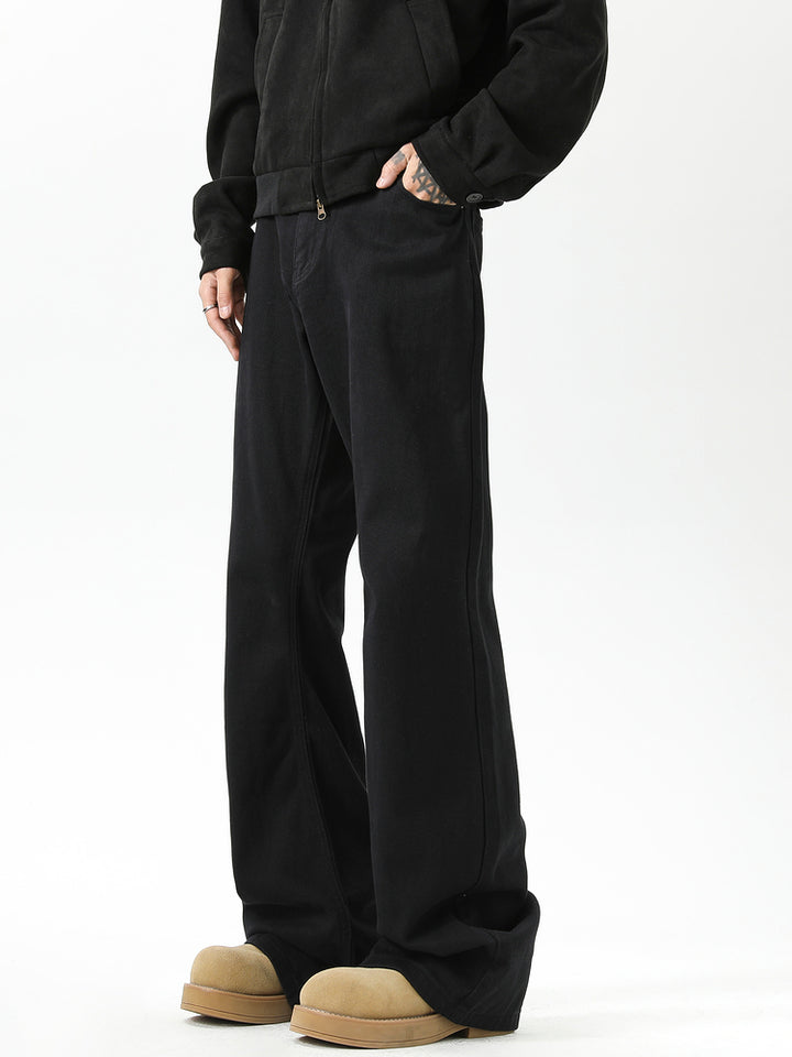 Street Style Loose Fit Flared Jeans