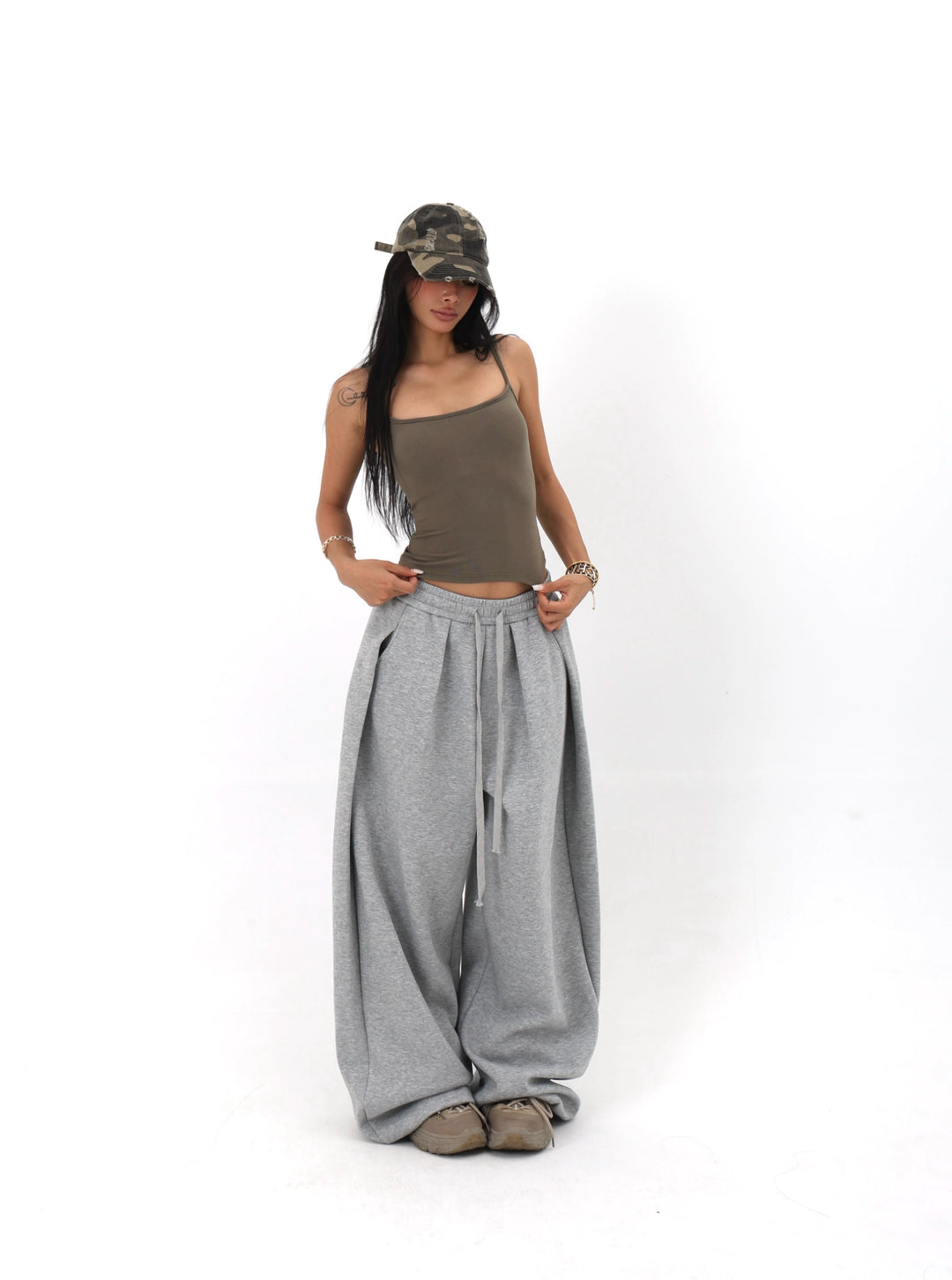 Straight-Leg Casual Sports Pants