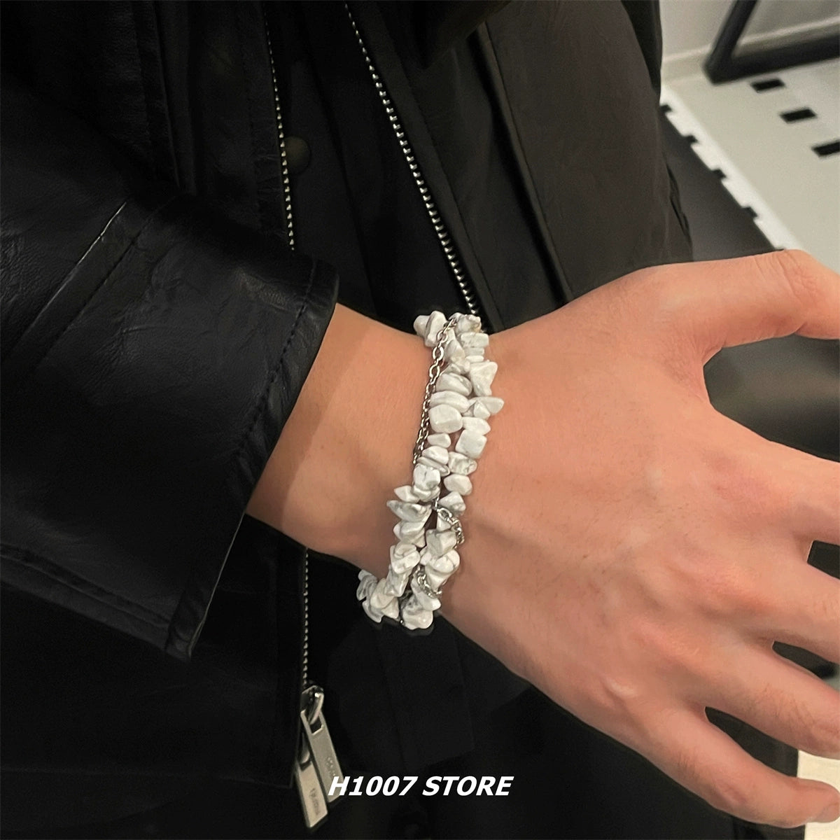 Double Layer Hip-hop Bracelet