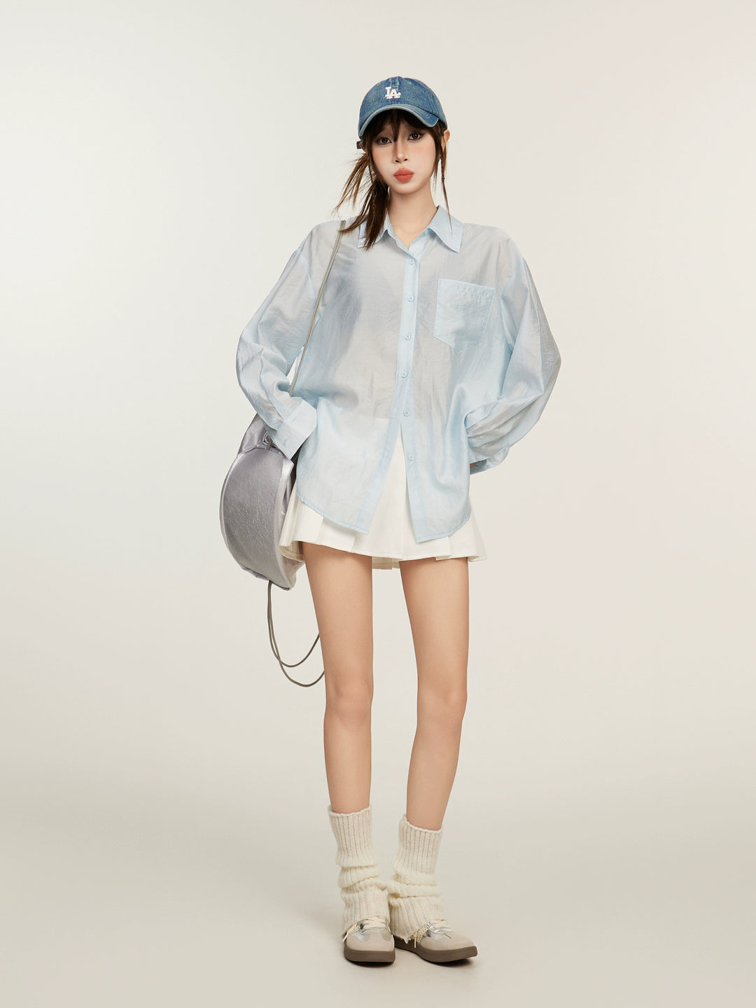 Chemise de protection solaire légère en Tencel 