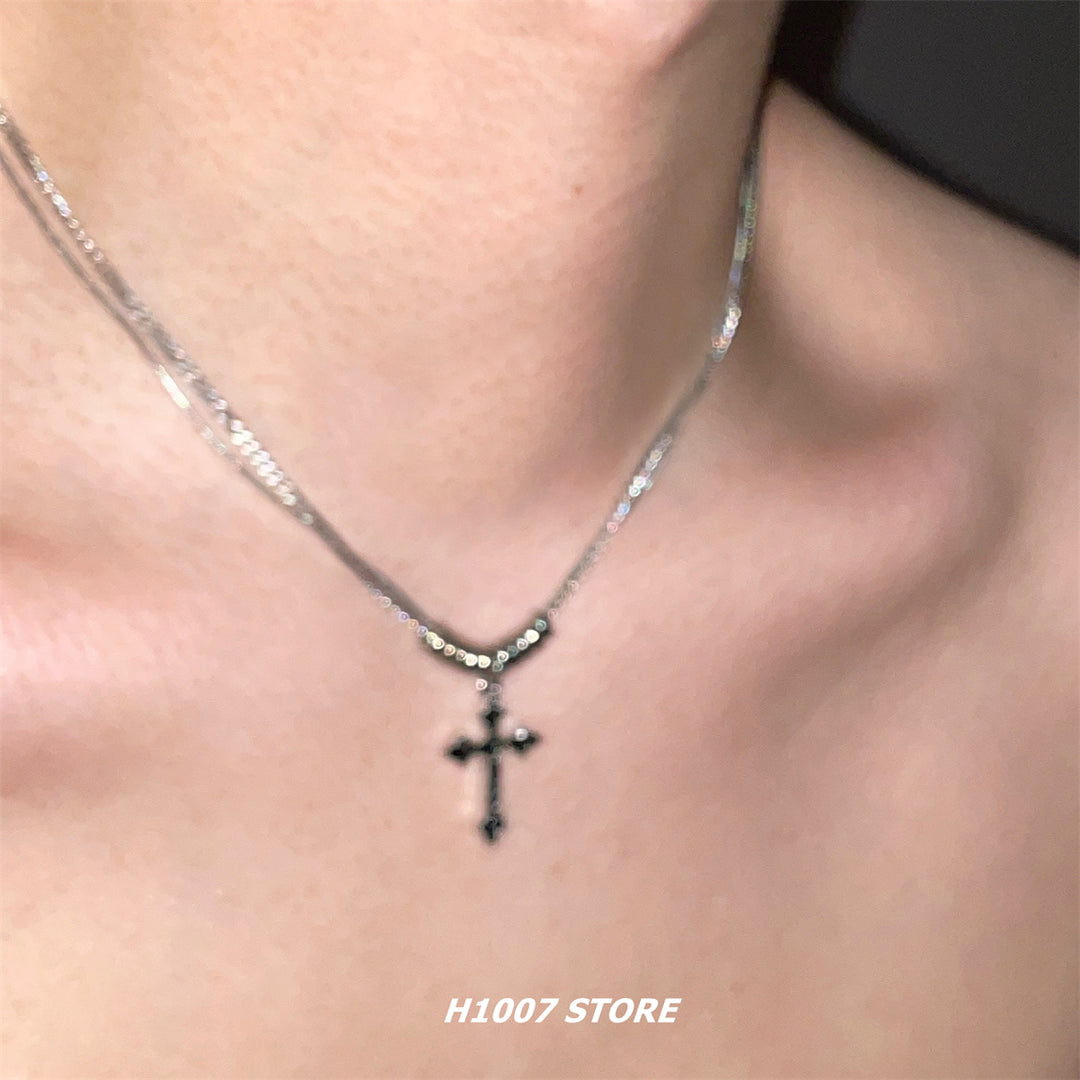 Cross Pendant Hip-Hop Necklace Chain