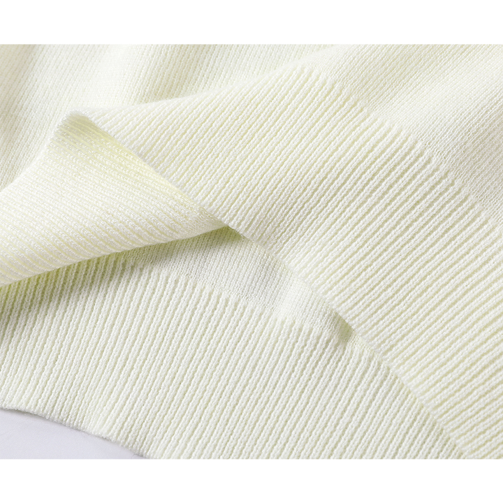 Striped Stitching Knit Sweater