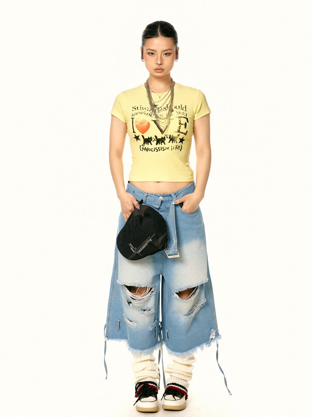 Heart Graphic Slim Fit T-Shirt