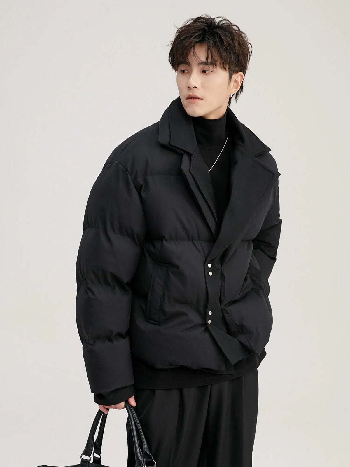 Two-piece Suit Collar Down Jacket