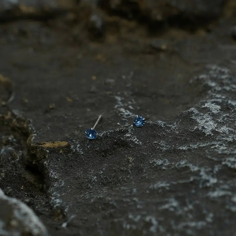 Sapphire Stud Earrings