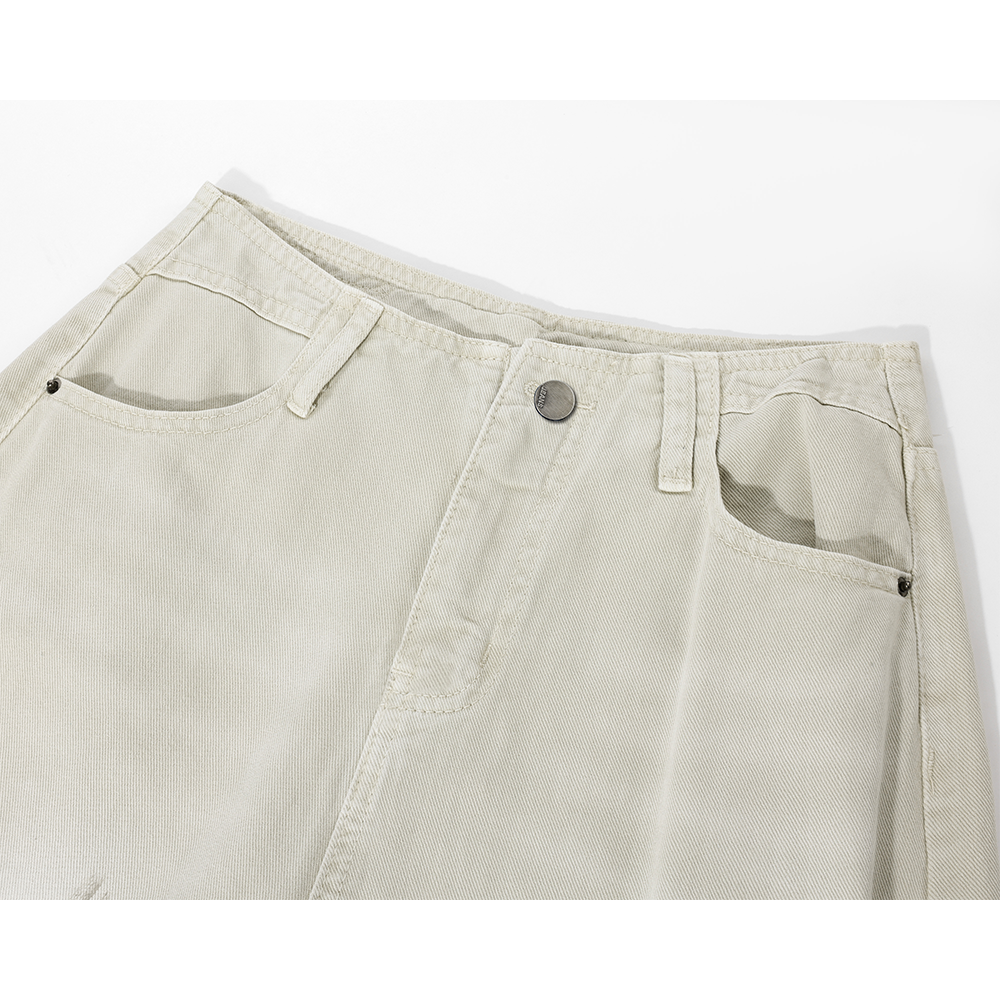 Braided Strap Wide Leg Pants