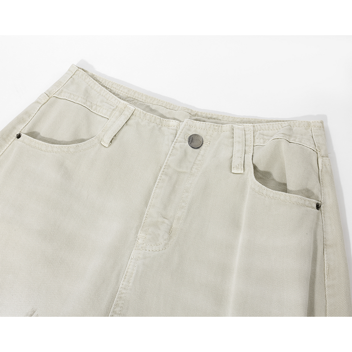 Braided Strap Wide Leg Pants