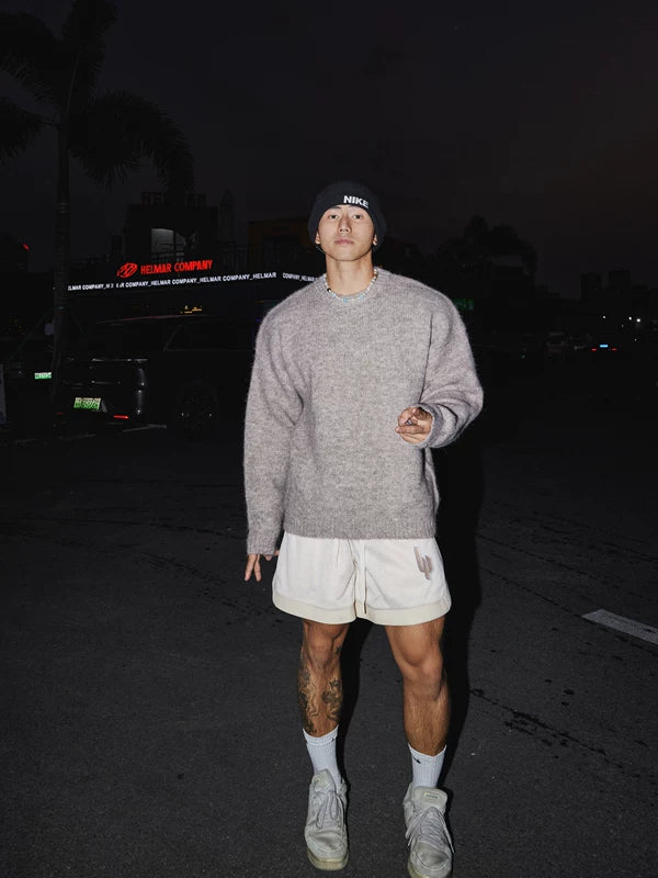 Soft Knit Crew Neck Sweater