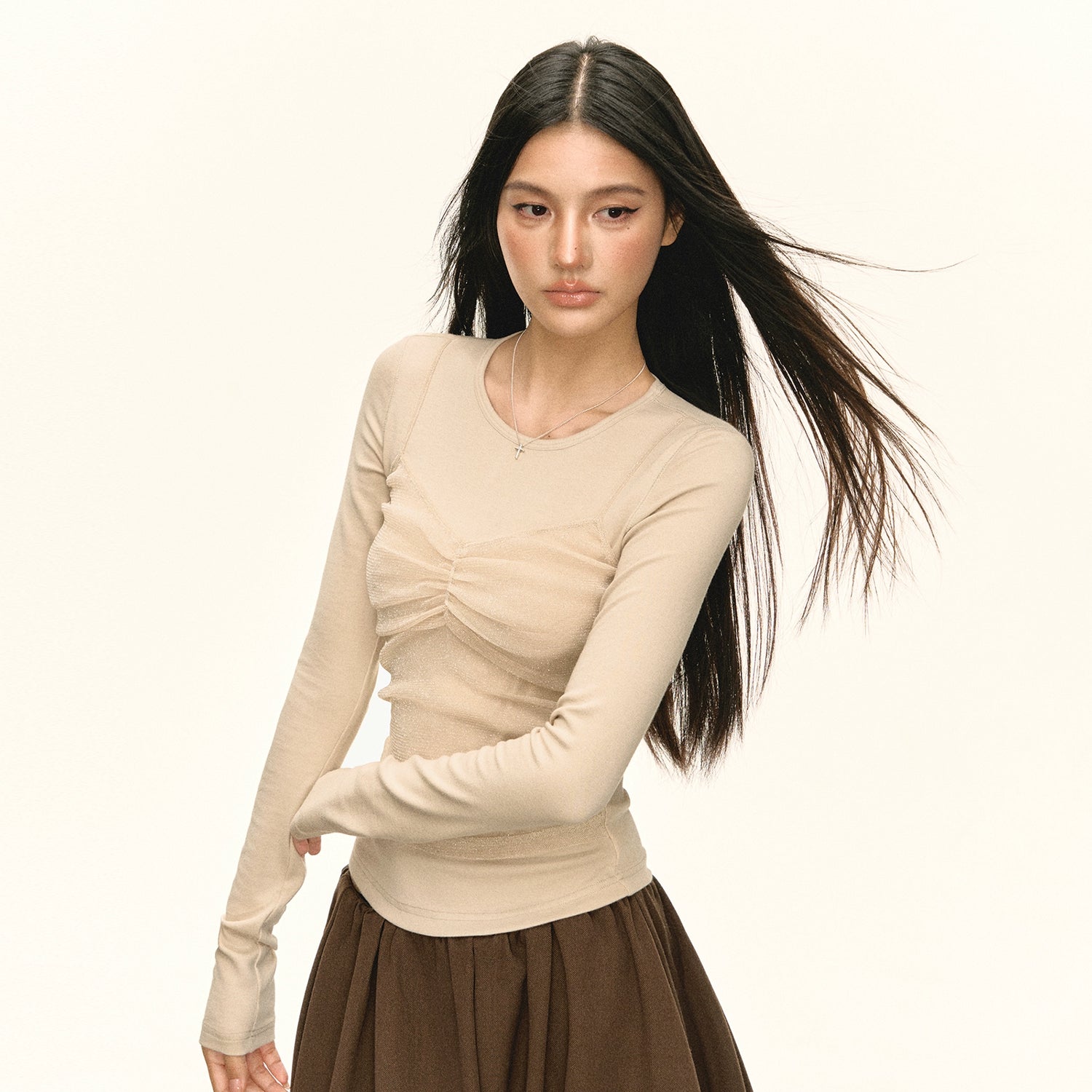 Slim Fit Long Sleeve Top