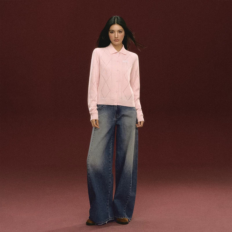 Washed Loose Wide Leg Jeans