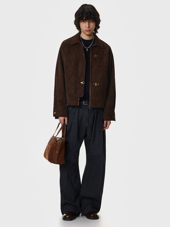 Retro Suede Work Jacket