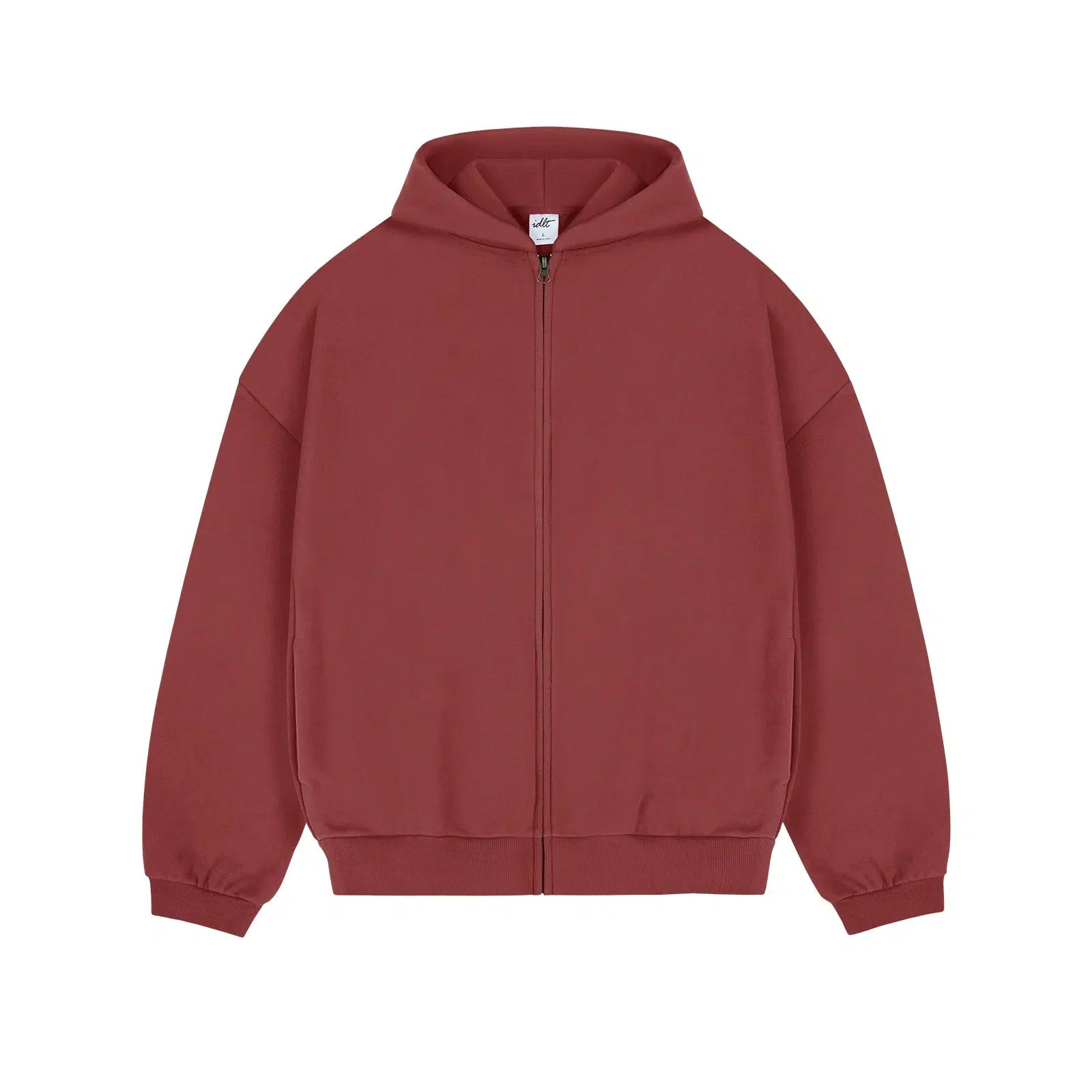 Velvet Hoodie Zipper Jacket
