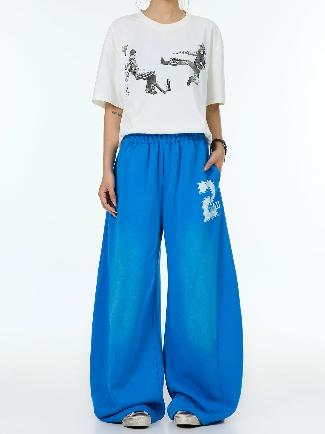 Wide-Leg Loose Casual Dance Pants