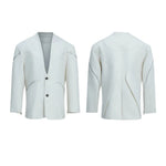 Deconstructed Zipper Suit Set