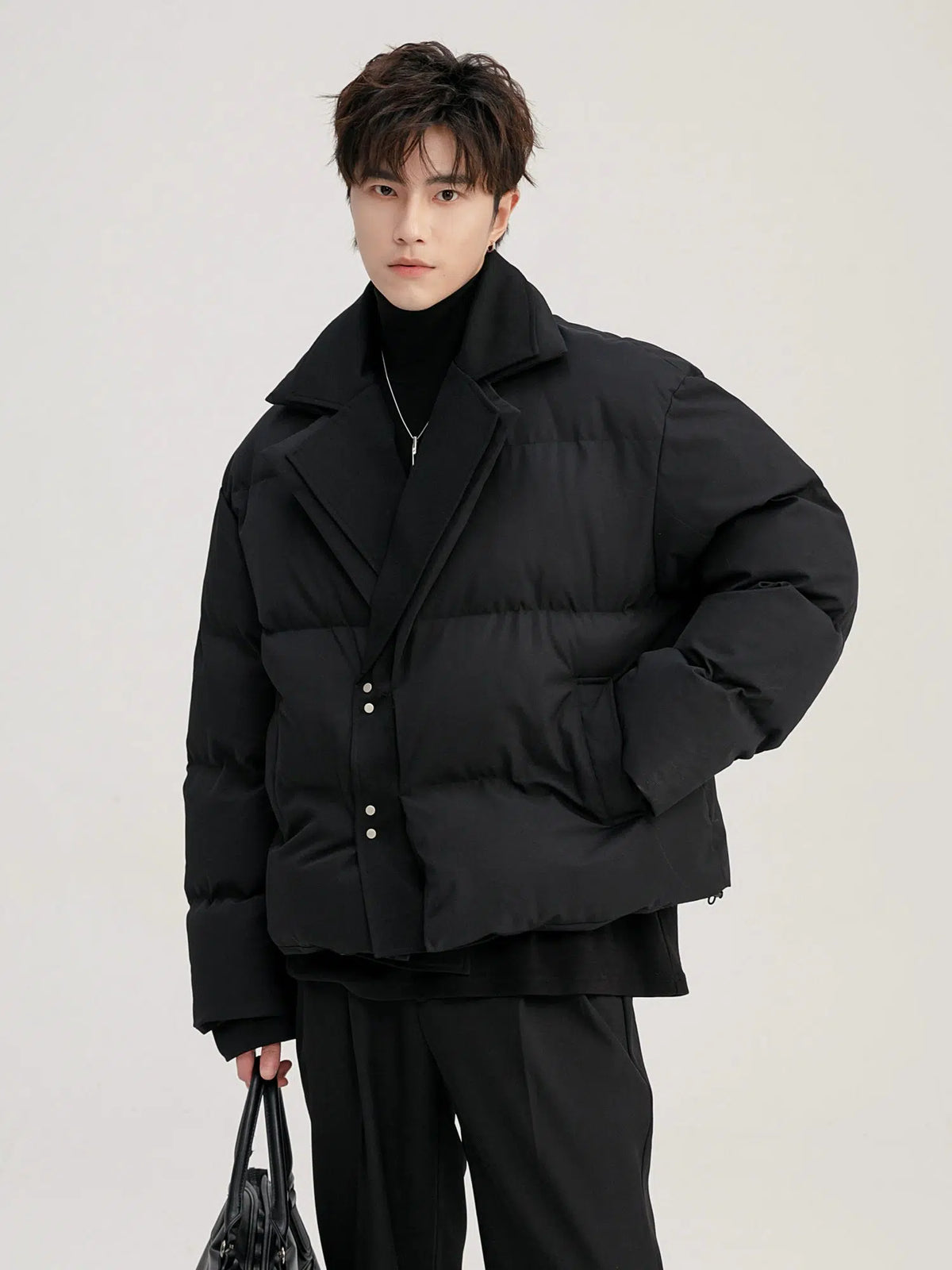 Two-piece Suit Collar Down Jacket