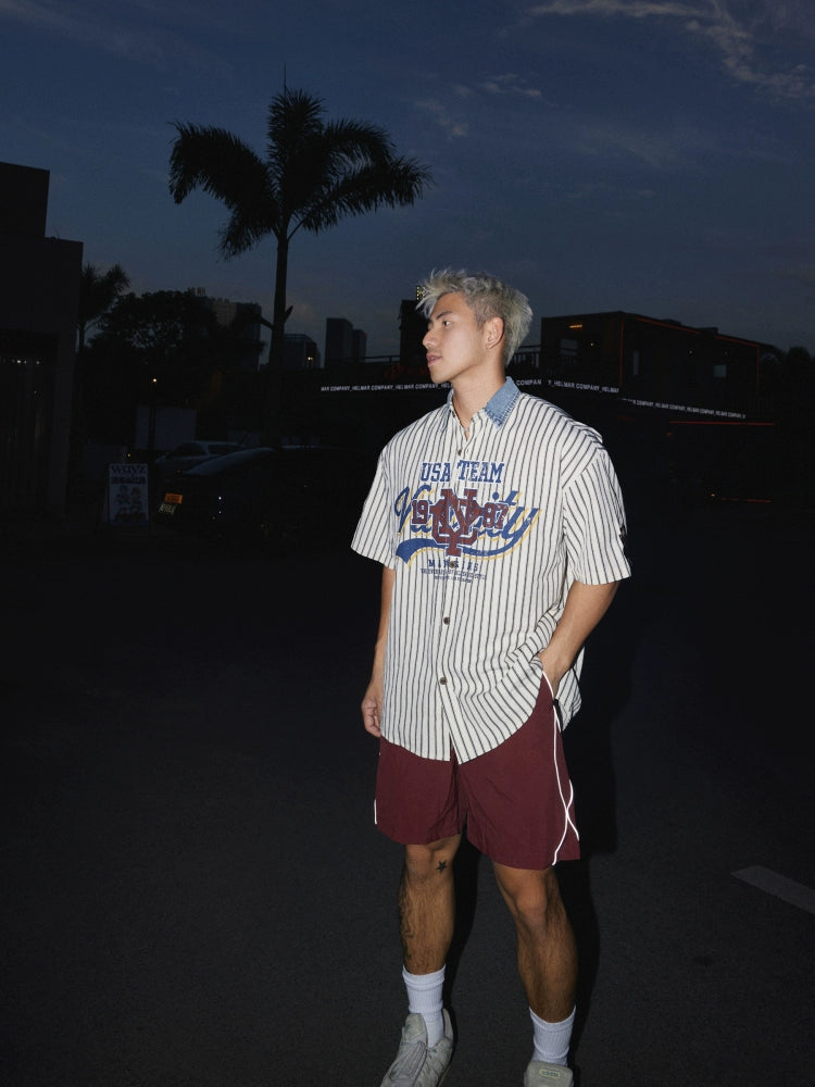 Quick-Dry Elastic Waist Casual Shorts