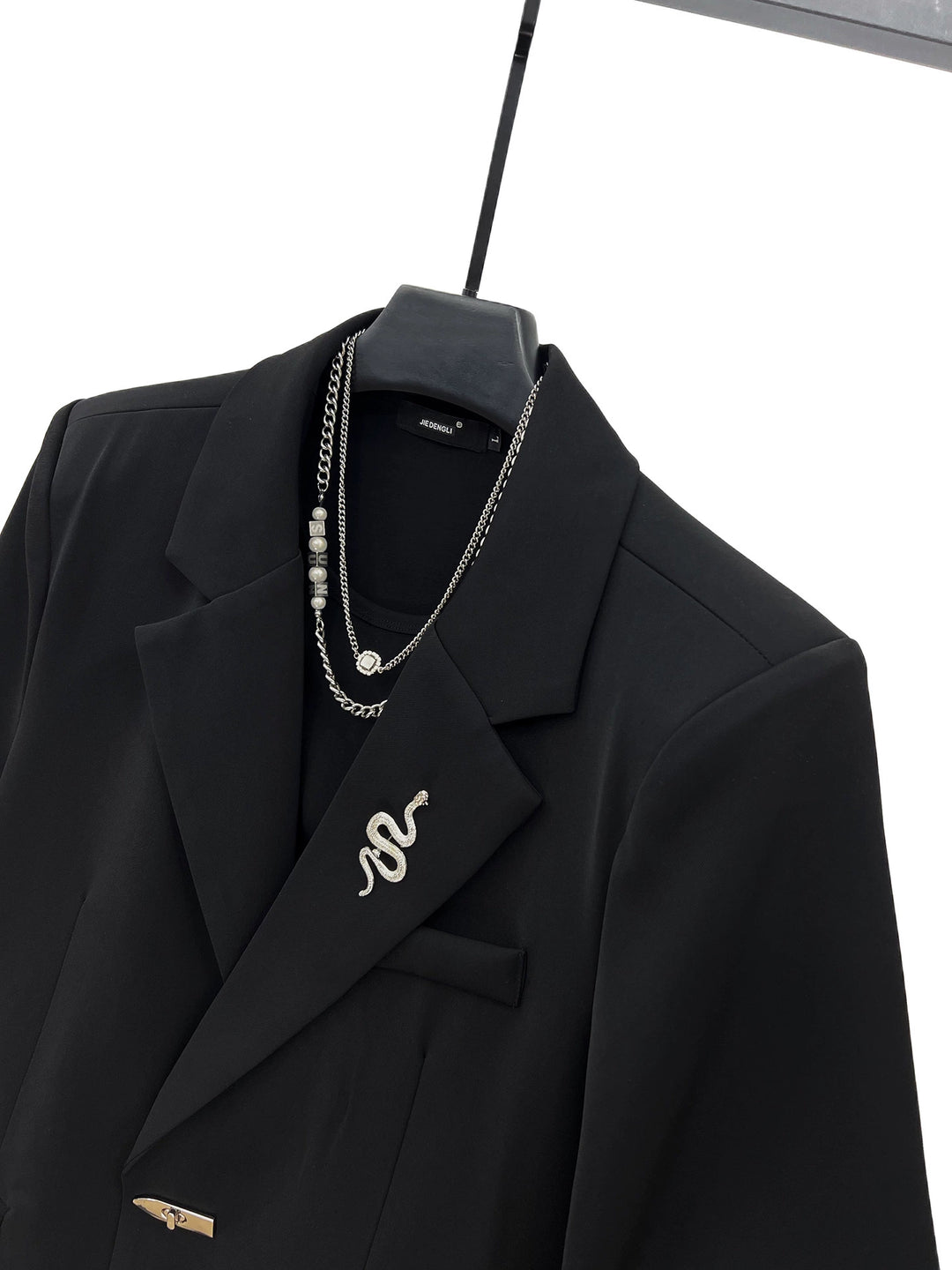 Short Sleeve Casual Single Button Jacket
