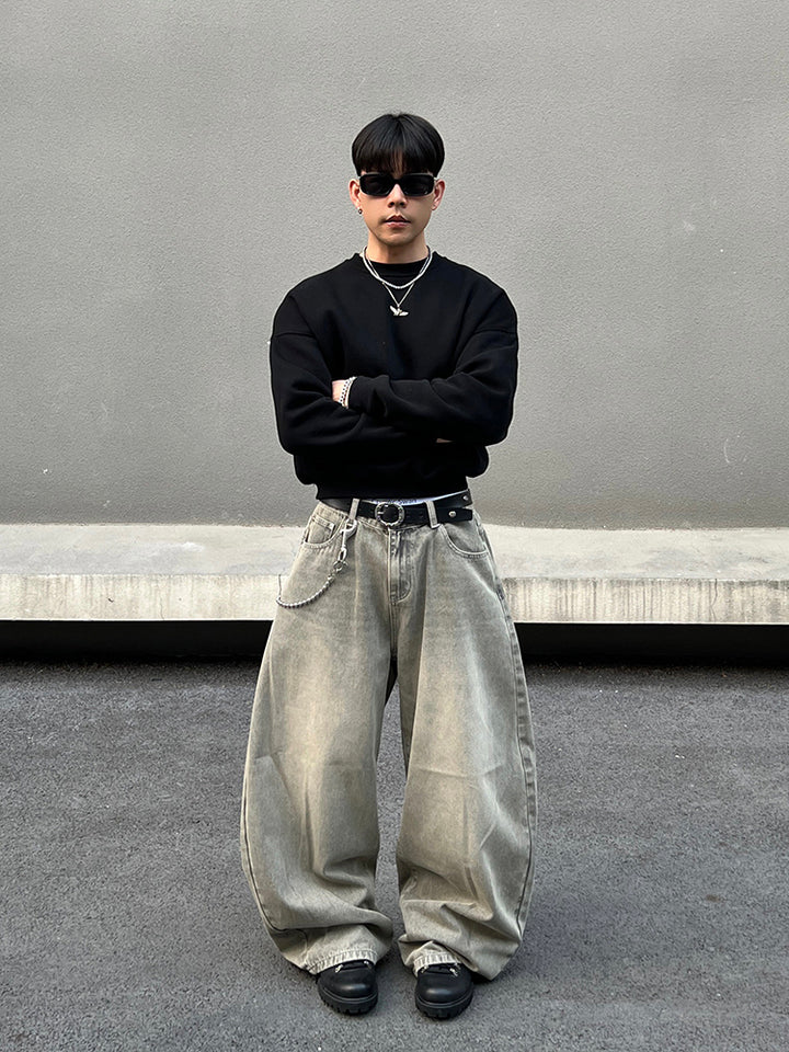 Baggy Wide-Leg Jeans