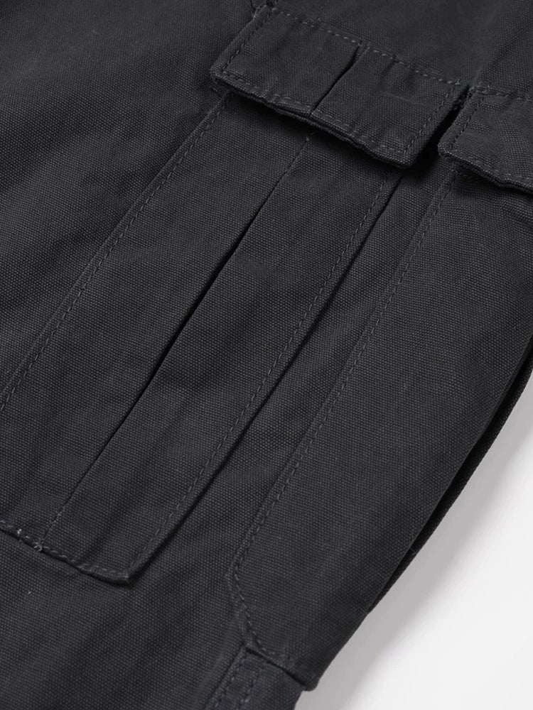Jeans cargo da lavoro a gamba dritta 
