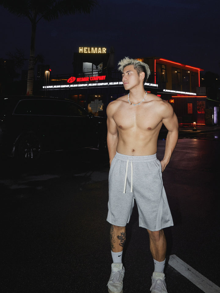 Minimalist Elastic Waist Air Layer Shorts