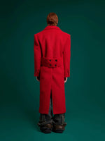 Splicing Deconstructed Wool Coat