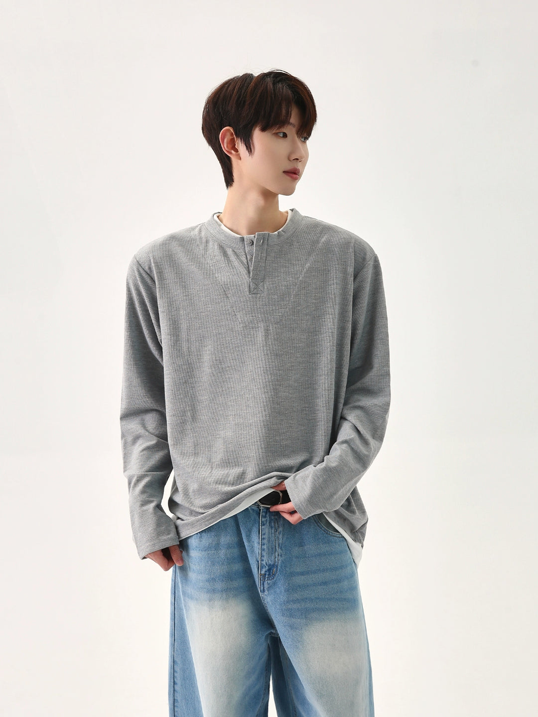 Maglione casual a maniche lunghe 