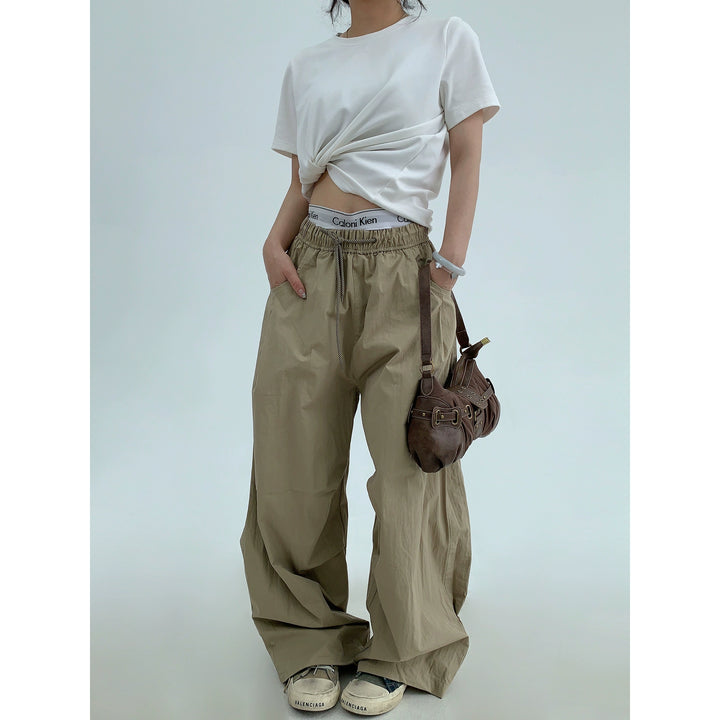 Pantalons paratrooper larges à séchage rapide et décontractés 