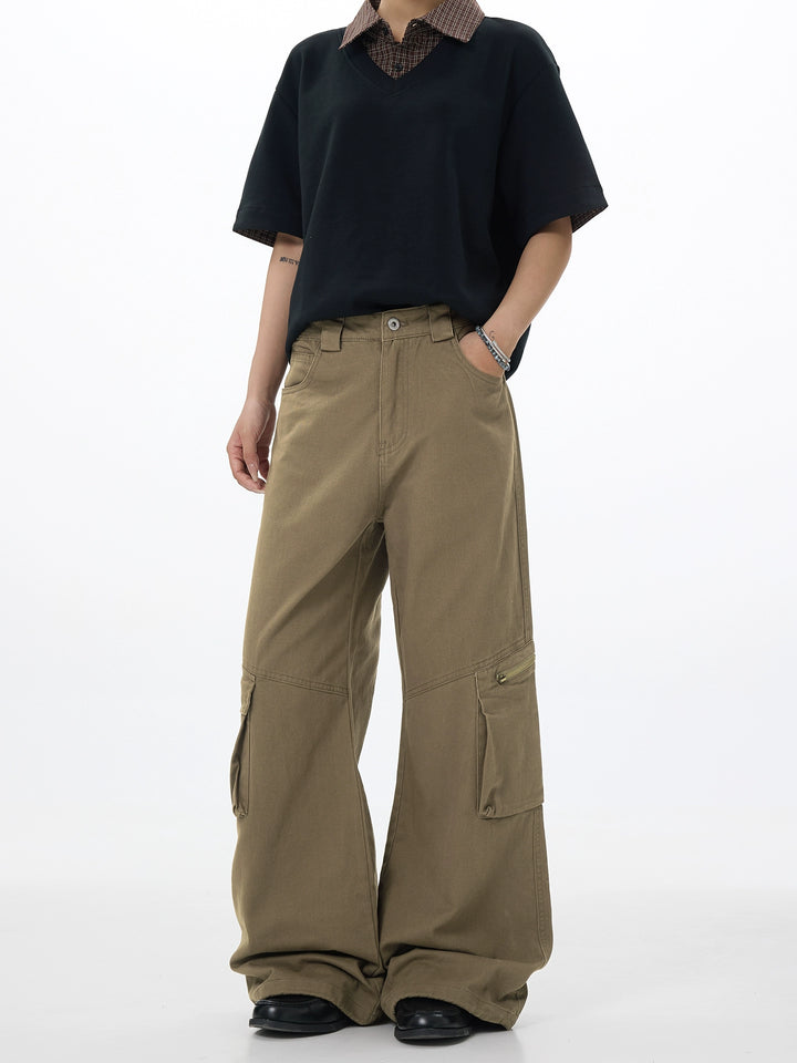 Straight Leg Cargo Pants