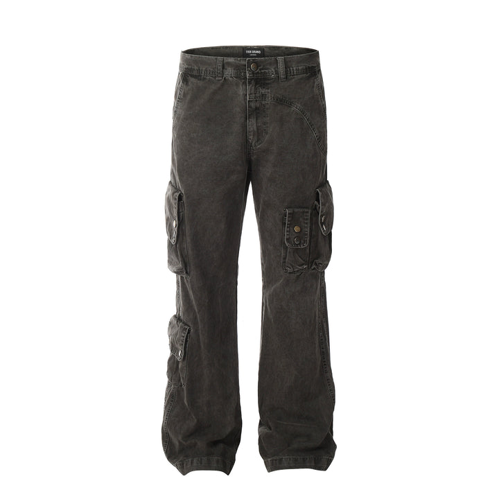 Straight-leg Cargo Jeans